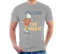 All+Every Rupert Follow The Magic Men's T-Shirt Heather Grey