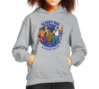 All+Every Scooby Doo Adventures Team Kid's Hooded Sweatshirt Heather Grey