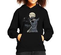 All+Every Scooby Doo Halloween Haunted House Kid's Hooded Sweatshirt Black