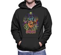 All+Every Scooby Doo Halloween Scary Characters Men's Hooded Sweatshirt