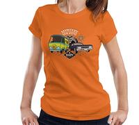 All+Every ScoobyNatural Mystery Machine and Baby Women's T-Shirt Orange