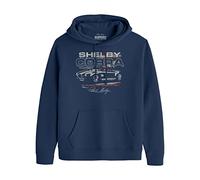 All+Every Shelby Cobra 1965 Est 1962 Men's Hooded Sweatshirt Navy Blue