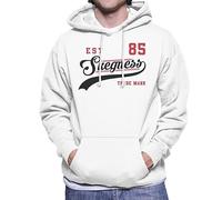 All+Every Skegness Est 85 Sports Men's Hooded Sweatshirt White