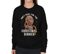 All+Every Sooty Christmas Sweep Only Here For The Christmas Dinner Women's Sweatshirt Black