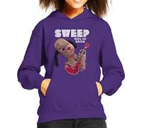 All+Every Sooty Dog of Rock Sweep Kid's Hooded Sweatshirt Purple