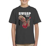 All+Every Sooty Dog of Rock Sweep Kid's T-Shirt Charcoal