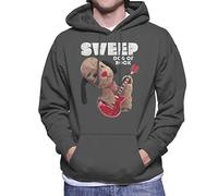 All+Every Sooty Dog Of Rock Sweep Men's Hooded Sweatshirt Charcoal