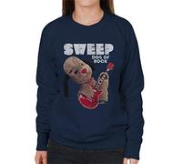 All+Every Sooty Dog Of Rock Sweep Women's Sweatshirt Navy Blue