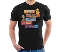 All+Every Sooty Izzy Wizzy Let's Get Busy Men's T-Shirt Black