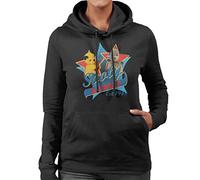 All+Every Sooty & Sweep Retro Water Sprayer Women's Hooded Sweatshirt Black