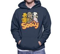All+Every Sooty Sweep & Soo Men's Hooded Sweatshirt Navy Blue