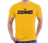 All+Every The Goonies Classic Text Logo Men's T-Shirt Gold