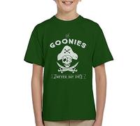 All+Every The Goonies Never Say Die Kid's T-Shirt Bottle Green
