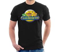 All+Every The Land Before Time Logo Men's T-Shirt Black