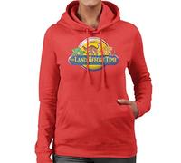 All+Every The Land Before Time Logo Women's Hooded Sweatshirt Red