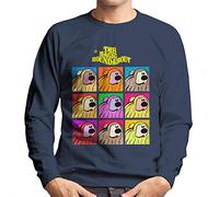 All+Every The Magic Roundabout Dougal Pop Art Men's Sweatshirt Navy Blue