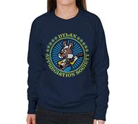 All+Every The Magic Roundabout Dylan Appreciation Society Women's Sweatshirt Navy Blue