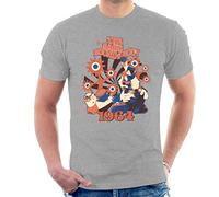 All+Every The Magic Roundabout Retro Brian & Dylan Men's T-Shirt Heather Grey