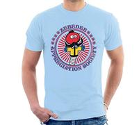 All+Every The Magic Roundabout Zebedee Appreciation Society Men's T-Shirt Sky Blue