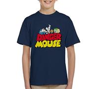 All+Every The Smurfs Smurfette Kid's T-Shirt Navy Blue