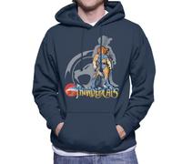All+Every Thundercats Lion O Sword of Omens Men's Hooded Sweatshirt Navy Blue