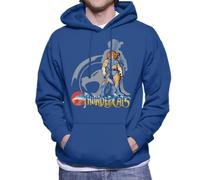 All+Every Thundercats Lion O Sword Of Omens Men's Hooded Sweatshirt Royal Blue