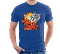 All+Every Tom and Jerry Opening Title Men's T-Shirt Royal Blue