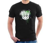 All+Every Transformers Decepticons Icon Splatter Men's T-Shirt Black