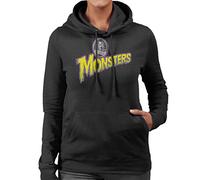 All+Every Universal Studios Monsters Home of The Original Women's Hooded Sweatshirt Black