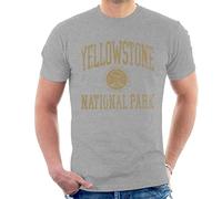 All+Every US National Parks Yellowstone Wyoming Men's T-Shirt