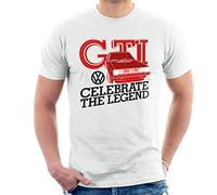 All+Every Volkswagen Celebrate The Legend Golf GTI Men's T-Shirt White