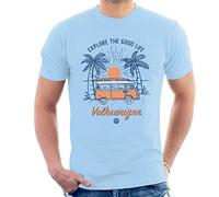 All+Every Volkswagen Explore The Good Life Men's T-Shirt Sky Blue