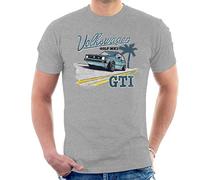 All+Every Volkswagen Golf MK1 GT1 Black Text Men's T-Shirt