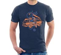 All+Every Volkswagen Time to Get Out T3 Camper Men's T-Shirt Navy Blue