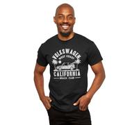 All+Every Volkswagen West Coast California White Text Men's T-Shirt