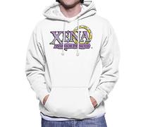 All+Every Xena Warrior Princess Logo Men's Hooded Sweatshirt White