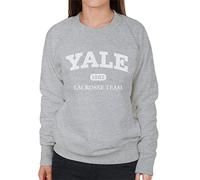 All+Every Yale University Lacrosse Team Women's Sweatshirt Heather Grey