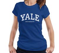 All+Every Yale University White Logo Women's T-Shirt