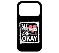 All Feelings Are Okay Emotional Validation Quote Case for iPhone 17 Pro
