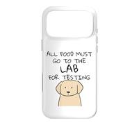 All Food Must Go To The Lab Dog Funny Labrador Retriever Case for iPhone 17 Pro Max