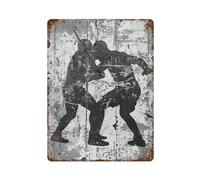 All For Him Every Match Sports Scripture Rustic (1) Wall Decor Retro Iron Vintage Art Metal Tin Sign Poster Modern Home Cofffee Club Art Bar Shop Decorations Style 40x30cm