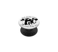 ALL FOR ONE THREE MUSKETEERS CATS DUMAS PopSockets Adhesive PopGrip