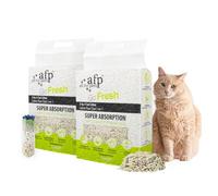 ALL FOR PAWS 5-in-1 Mixed Tofu Cat Litter, 12L (2Pack) Flushable | Rapid Clumping | Low Dust |7/24 Odor Control Nature Pellet Kitty Litter, Unscented (Tofu Cat Litter)