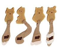 ALL FOR PAWS AFP5552 Owl Wild & Nature Raw Rubber Dog Toy