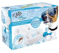 All For Paws Chill Out Ice Mould and Interactive Dog Water Bowl | Keeps Dogs Entertained, Hydrated & Cool, Freeze Ice Bones & Paws, Food Grade Silicone, for Dogs to Lick & Play