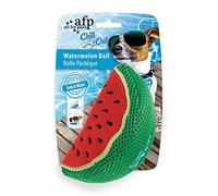 ALL FOR PAWS Chill Out Watermelon Slice Dog Toy | Soak in Cold Water, Ideal for Hot Summer Days, Made with Durable, Water Retaining Fabric, Interactive Plush Toy