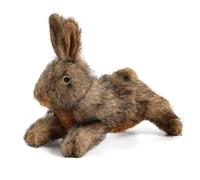All for Paws Plush Toy Classic Brown Rabbit – Soft, Durable with Squeaker – Small