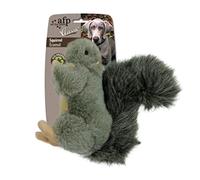 All For Paws Classic Squirrel Plush Dog Toy, Large | Squeaky Toy, Engages Dog's Hunting Instinct, Interactive Fun