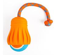 ALL FOR PAWS Dog Ball Launcher with 2.5’’Tennis Ball, Sling Design Long-Distance Dog Ball Thrower Interactive Play Fetch Toy for Small to Large Dogs