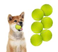 ALL FOR PAWS Interactive Hyper Fetch Super Bounce Tennis Balls Dog Toy, Dog Tennis Balls Replacement for Mini Ball Launcher Machine, Durable Puppy Tennis Balls (Hyper Fetch Mini Balls 6 Pack)